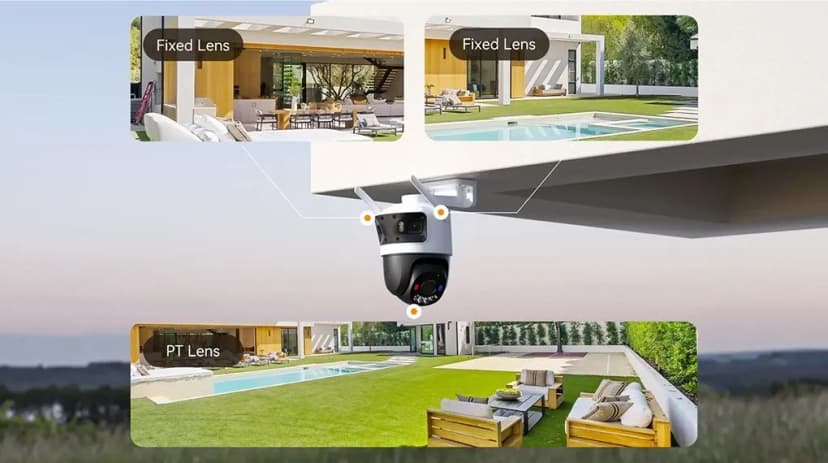 Camera IP Ngoài Trời 360 Độ 5MP IMOU Cruiser Triple IPC-S7UP-11M0WED - Giá rẻ nhất hôm nay - Ảnh 2
