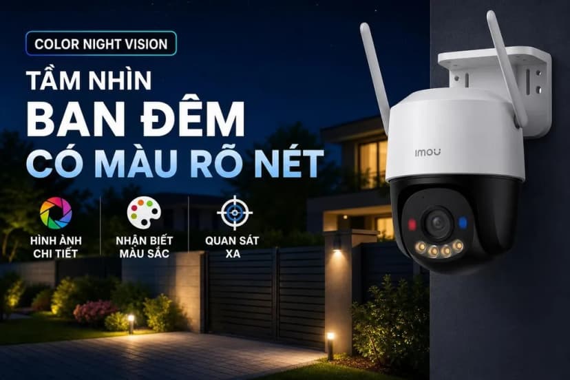 Camera IP Ngoài trời 360 Độ 3MP IMOU Cruiser SC IPC-K7FP-3H0WE - Giá rẻ nhất hôm nay - Ảnh 2