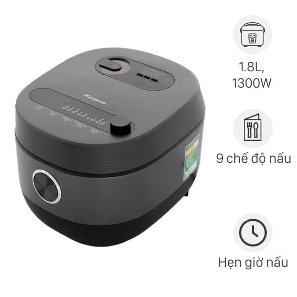Nồi cơm cao tần Kangaroo 1.8 lít KG18RIH2 - Ảnh 8