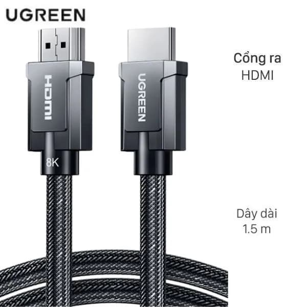 Cáp HDMI 8K 1.5m Ugreen HD135 70320 - Giá rẻ nhất hôm nay - Ảnh 1