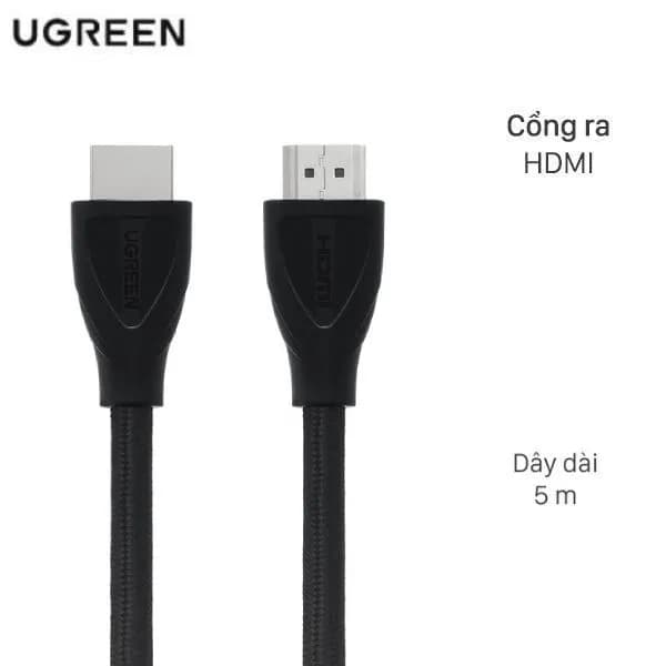 Cáp HDMI 8K 5m Ugreen HD140 80405 - Giá rẻ nhất hôm nay - Ảnh 1