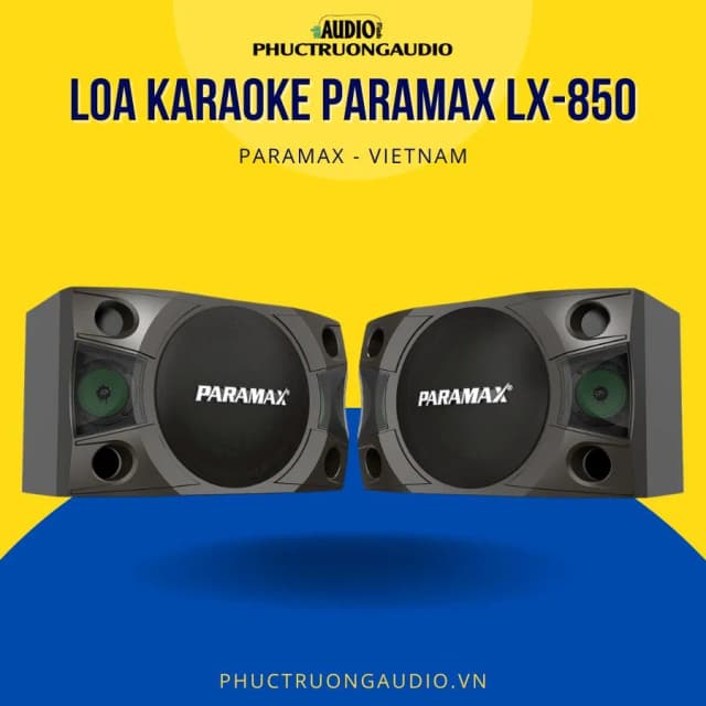 So sánh giá Cặp loa karaoke Paramax LX-850 400W rẻ nhất? - Ảnh 13