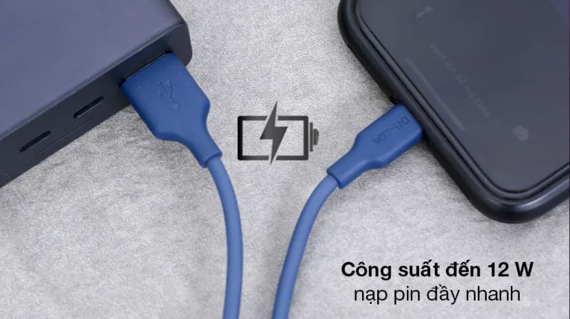 Cáp sạc và truyền dữ liệu USB-A - Lightning 12W 1m AVA+ DR-L04 - Giá rẻ nhất hôm nay - Ảnh 3