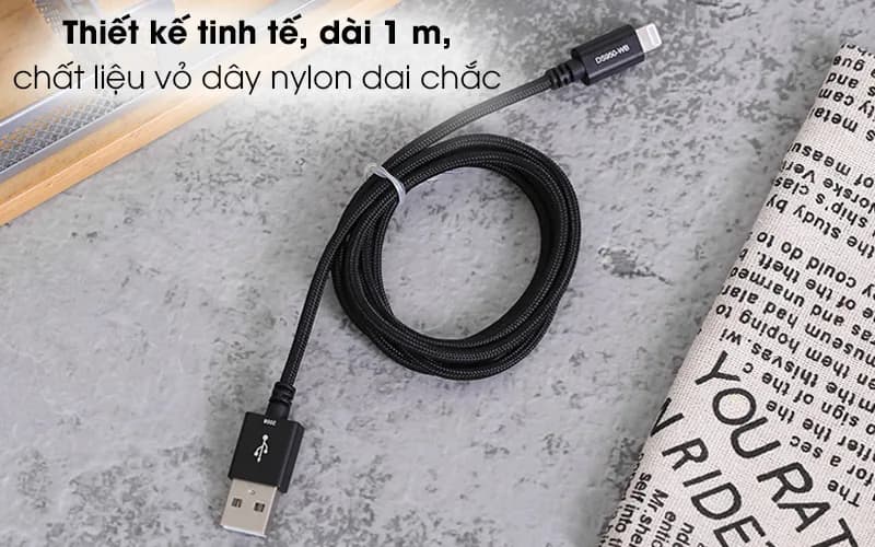 Cáp sạc và truyền dữ liệu USB-A - Lightning 12W 1m Mbest DS950-WB - Giá rẻ nhất hôm nay - Ảnh 4