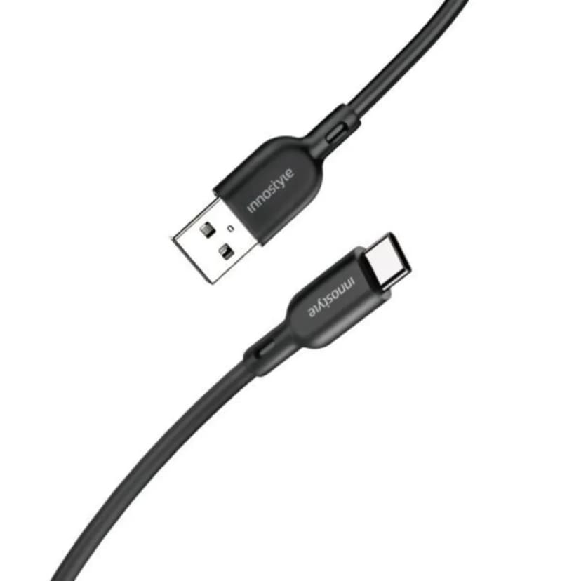 Cáp sạc nhanh và truyền dữ liệu USB-A - Type-C 15W 1.5m Innostyle IAC150BLK - Giá rẻ nhất hôm nay - Ảnh 2