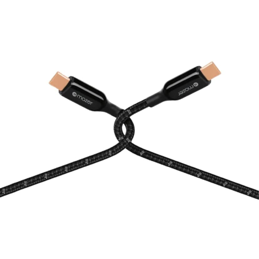 Cáp sạc nhanh và truyền dữ liệu Type-C - Type-C 100W 1.25m Mazer M-PL3Pro-C125G2-BK - Giá rẻ nhất hôm nay - Ảnh 4