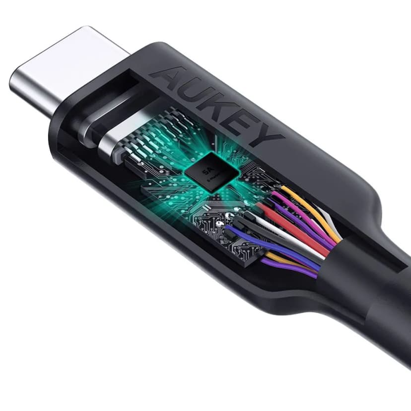Cáp sạc nhanh và truyền dữ liệu Type-C - Type-C 100W 1.2m Aukey CB-CD21 - Giá rẻ nhất hôm nay - Ảnh 4
