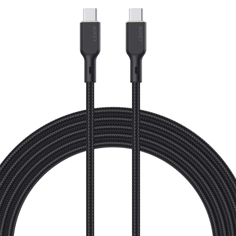 Cáp sạc nhanh và truyền dữ liệu Type-C - Type-C 100W 1.8m Aukey CB-KCC102 - Đen - Giá rẻ nhất hôm nay - Ảnh 5