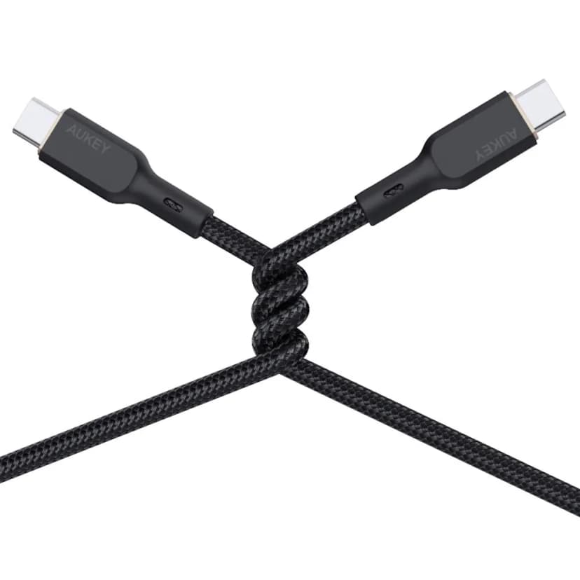 Cáp sạc nhanh và truyền dữ liệu Type-C - Type-C 100W 1m Aukey CB-KCC101 - Đen - Giá rẻ nhất hôm nay - Ảnh 3