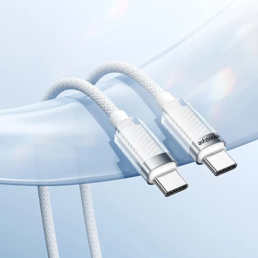 Cáp sạc nhanh và truyền dữ liệu Type-C - Type-C 60W 1.5m Innostyle SCC150WHT - Giá rẻ nhất hôm nay - Ảnh 2