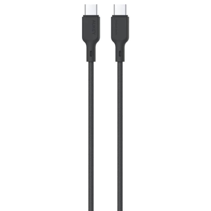 Cáp sạc nhanh và truyền dữ liệu Type-C - Type-C 60W 1m Aukey CB-DCC063 - Đen - Giá rẻ nhất hôm nay - Ảnh 3