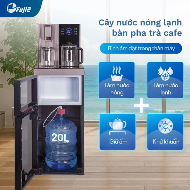 Top 1 so sánh giá Cây nước nóng lạnh FujiE TB238UV 1440W - Tìm sản phẩm giá rẻ nhất - Ảnh 3