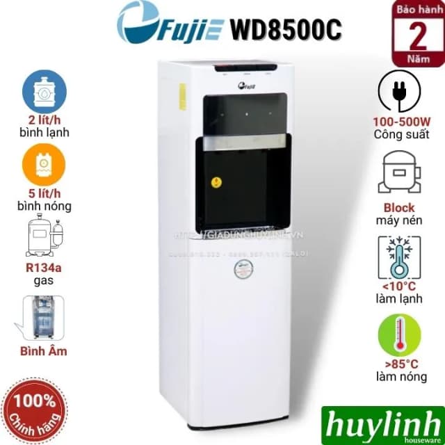 So sánh giá Cây nước nóng lạnh FujiE WD8500C 585W rẻ nhất? - Ảnh 8