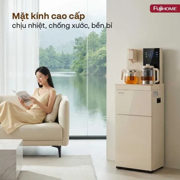 Cây nước nóng lạnh FUJIHOME TB238N-UV 1430W - Ảnh 2