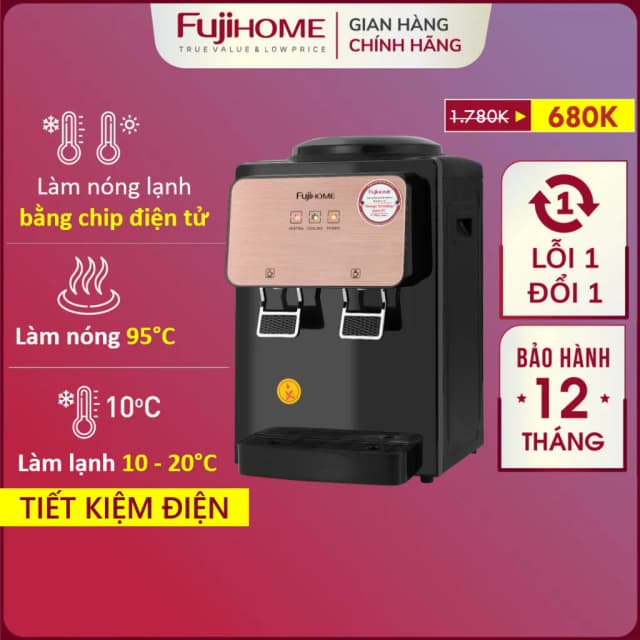 Top 1 so sánh giá Cây nước nóng lạnh FUJIHOME TB238N-UV 1430W - Tìm sản phẩm giá rẻ nhất - Ảnh 47