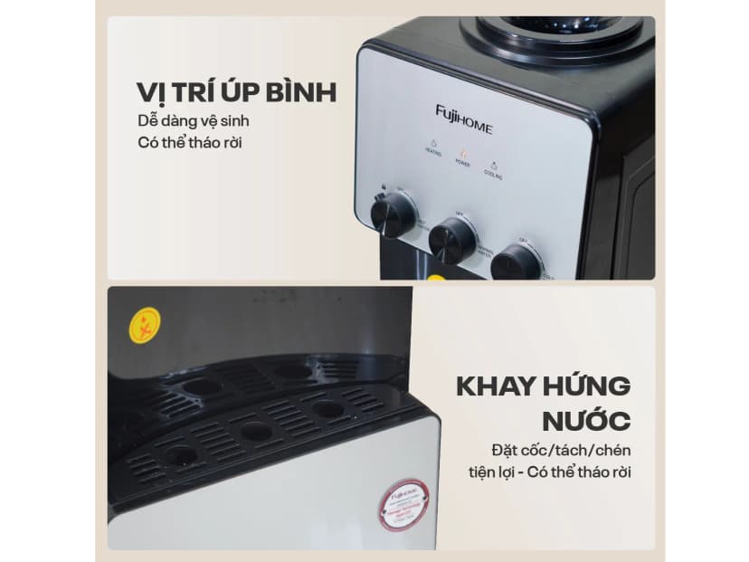 Cây nước nóng lạnh FUJIHOME TB2411N-VOICE 1430W - Giá rẻ nhất hôm nay - Ảnh 53