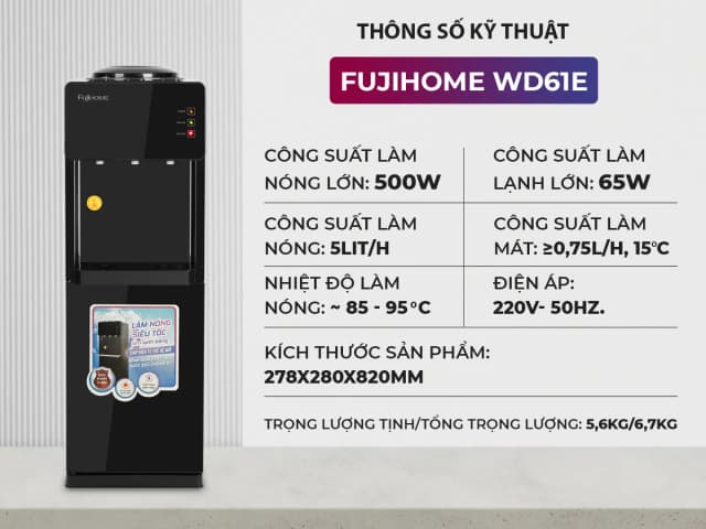 Top 1 so sánh giá Cây nước nóng lạnh FUJIHOME TB2411N-VOICE 1430W - Tìm sản phẩm giá rẻ nhất - Ảnh 56