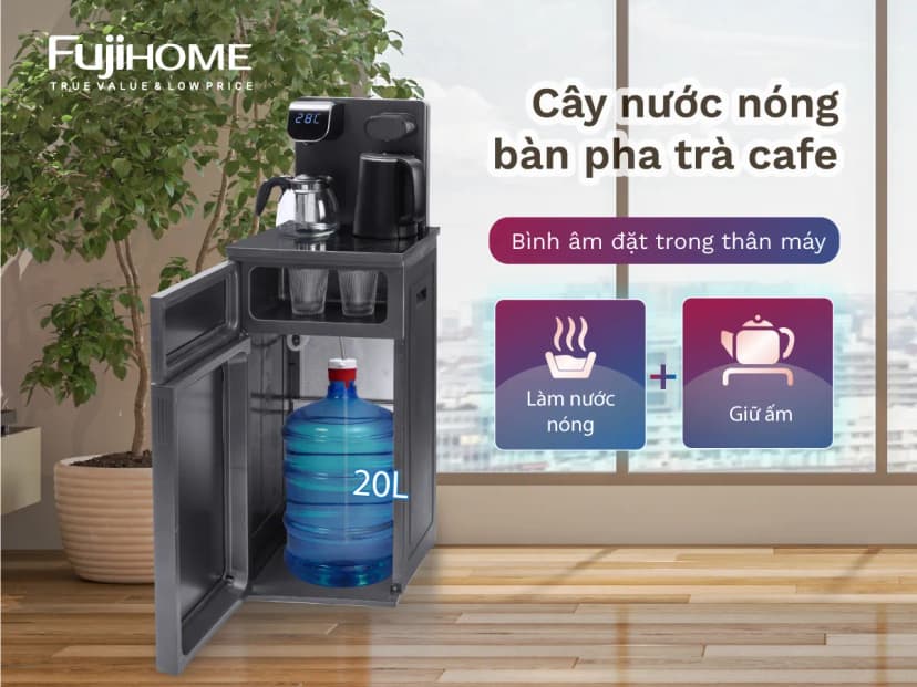 Cây nước nóng lạnh FUJIHOME TB2411N-VOICE 1430W - Giá rẻ nhất hôm nay - Ảnh 78