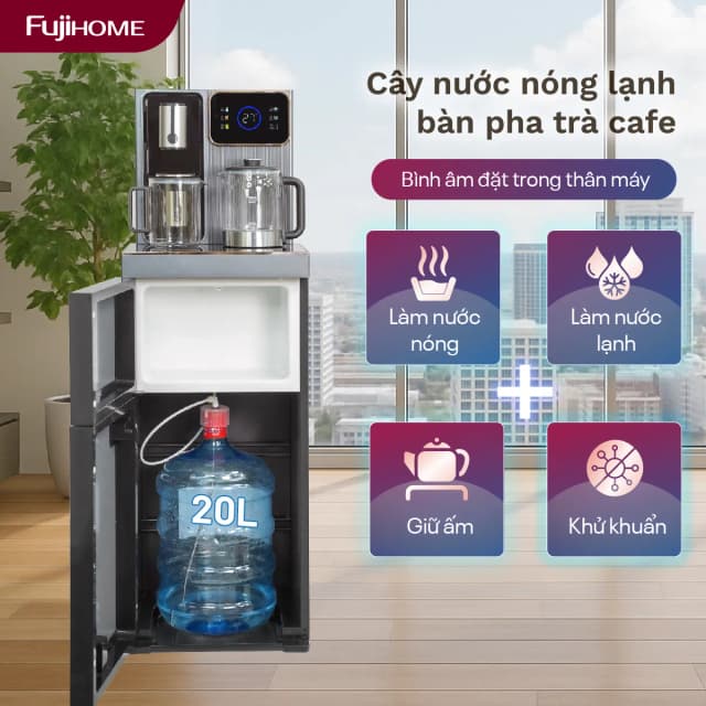 Top 1 so sánh giá Cây nước nóng lạnh FUJIHOME TB241N-UV 1430W - Tìm sản phẩm giá rẻ nhất - Ảnh 3