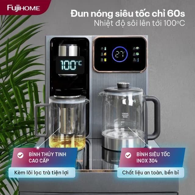 Top 1 so sánh giá Cây nước nóng lạnh FUJIHOME TB241N-UV 1430W - Tìm sản phẩm giá rẻ nhất - Ảnh 10
