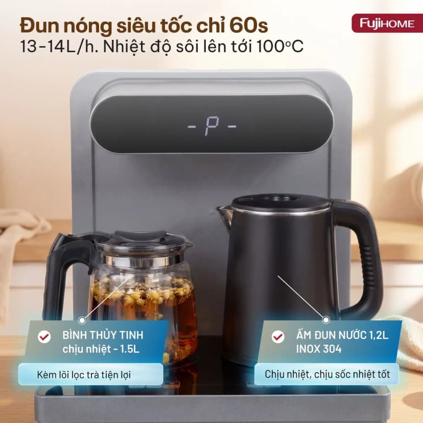 Cây nước nóng lạnh FUJIHOME TB392N 1430W - Giá rẻ nhất hôm nay - Ảnh 7