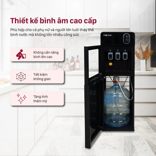 Top 1 so sánh giá Cây nước nóng lạnh FUJIHOME WD11EC 590W - Tìm sản phẩm giá rẻ nhất - Ảnh 3