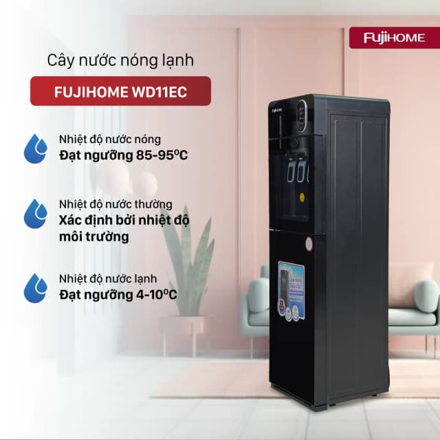 Top 1 so sánh giá Cây nước nóng lạnh FUJIHOME WD11EC 590W - Tìm sản phẩm giá rẻ nhất - Ảnh 8