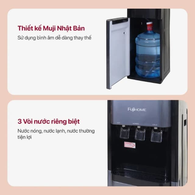 Top 1 so sánh giá Cây nước nóng lạnh FUJIHOME WD211UE 575W - Tìm sản phẩm giá rẻ nhất - Ảnh 2