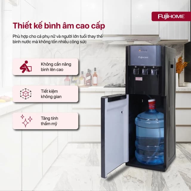 Top 1 so sánh giá Cây nước nóng lạnh FUJIHOME WD211UE 575W - Tìm sản phẩm giá rẻ nhất - Ảnh 6