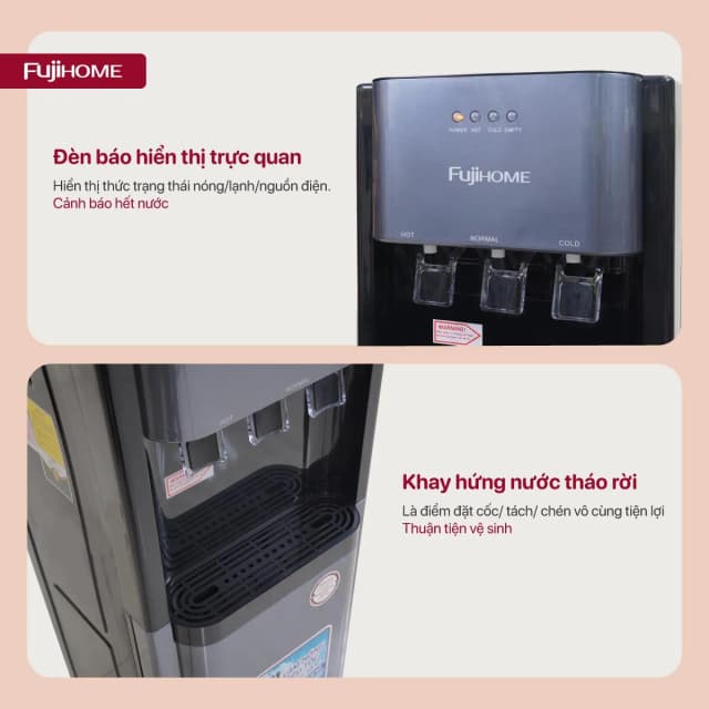 Top 1 so sánh giá Cây nước nóng lạnh FUJIHOME WD211UE 575W - Tìm sản phẩm giá rẻ nhất - Ảnh 9