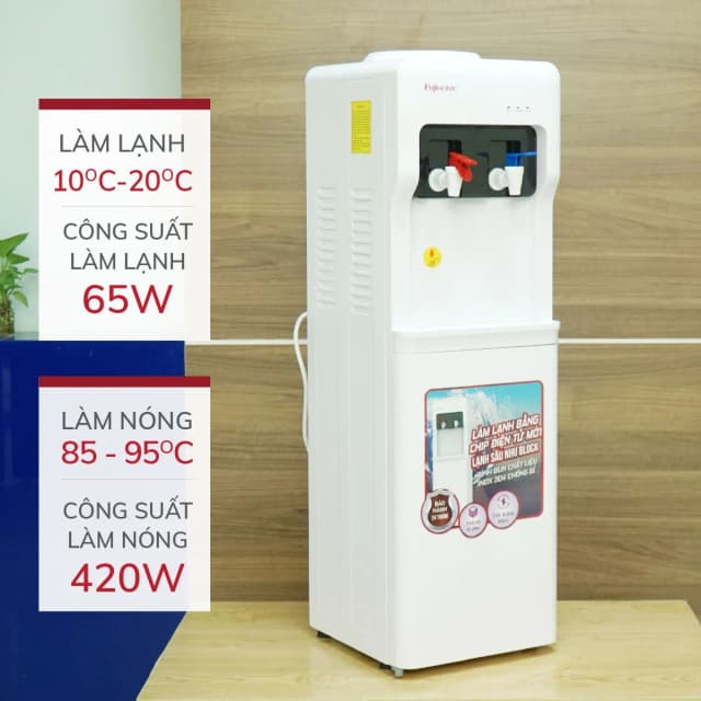 So sánh giá Cây nước nóng lạnh FUJIHOME WD5320E 485W rẻ nhất? - Ảnh 2