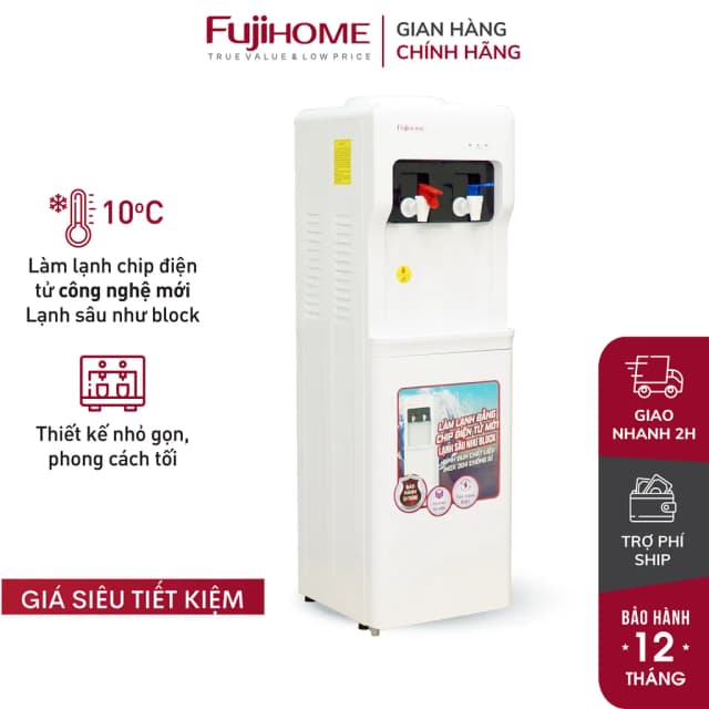 So sánh giá Cây nước nóng lạnh FUJIHOME WD5320E 485W rẻ nhất? - Ảnh 8
