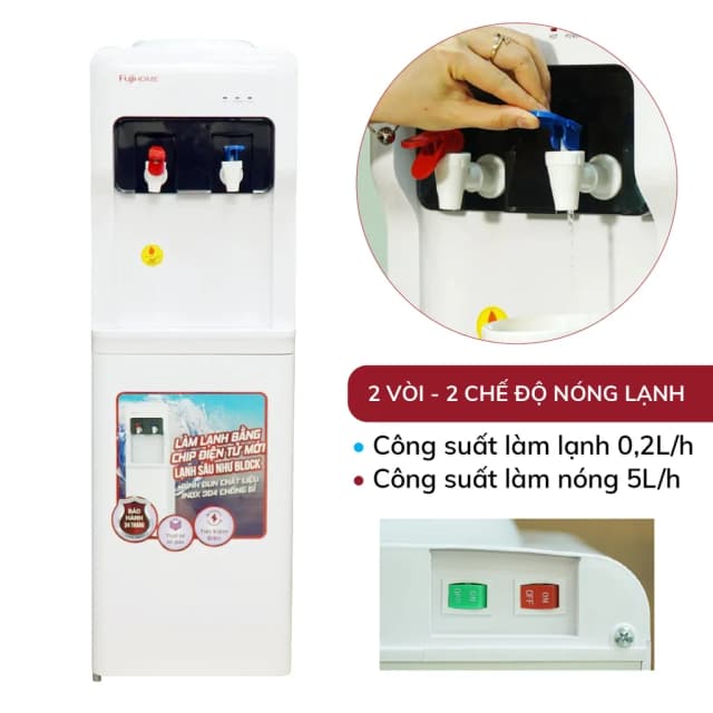 So sánh giá Cây nước nóng lạnh FUJIHOME WD5320E 485W rẻ nhất? - Ảnh 10