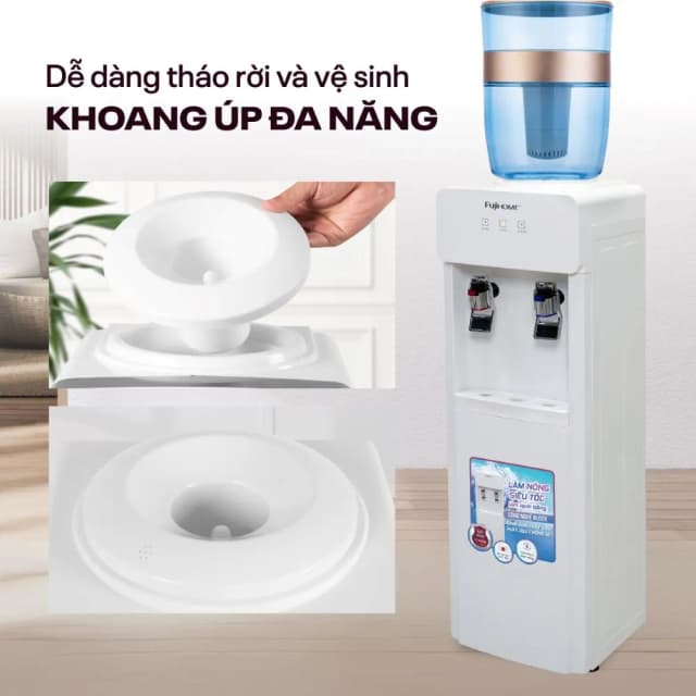 So sánh giá Cây nước nóng lạnh FUJIHOME WD676C 590W rẻ nhất? - Ảnh 4