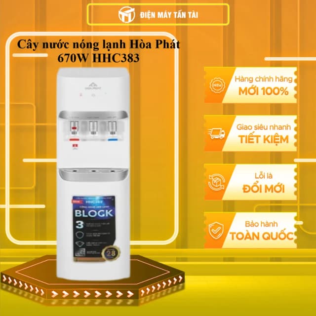 Top 1 so sánh giá Cây nước nóng lạnh Hòa Phát HHC383 670W - Tìm sản phẩm giá rẻ nhất - Ảnh 11