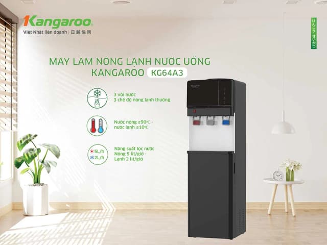 So sánh giá Cây nước nóng lạnh Kangaroo KG64A3 585W rẻ nhất? - Ảnh 4