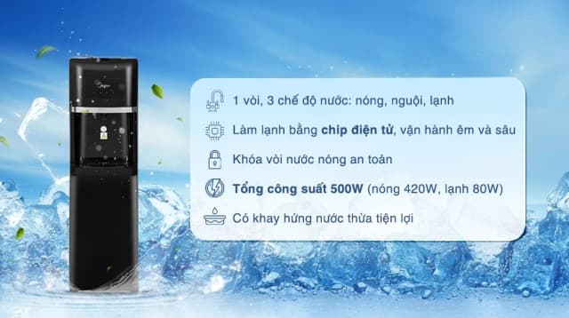 Top 1 so sánh giá Cây nước nóng lạnh Midea YD1135AS-B 500W - Tìm sản phẩm giá rẻ nhất - Ảnh 6