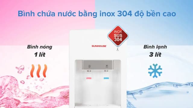 Top 1 so sánh giá Cây nước nóng lạnh Sunhouse SHD9635 670W - Tìm sản phẩm giá rẻ nhất - Ảnh 11