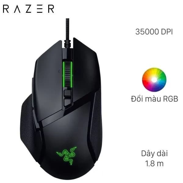 Chuột Có dây Gaming Razer Basilisk V3 35K - Giá rẻ nhất hôm nay - Ảnh 1