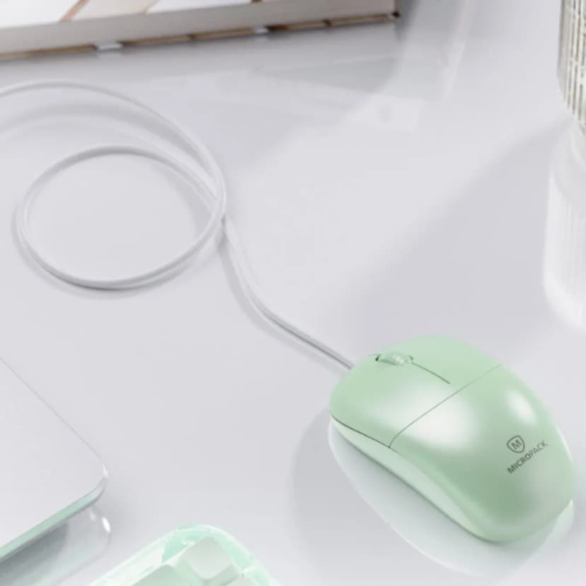 Chuột Có dây MicroPack M-105 - Xanh lá - Giá rẻ nhất hôm nay - Ảnh 2