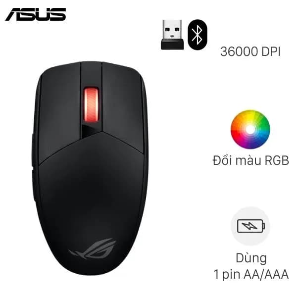 Chuột Bluetooth Gaming Asus ROG Strix Impact III - Giá rẻ nhất hôm nay - Ảnh 1