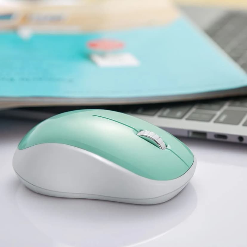 Chuột không dây Silent MicroPack MP-771W - Xanh lá - Giá rẻ nhất hôm nay - Ảnh 2