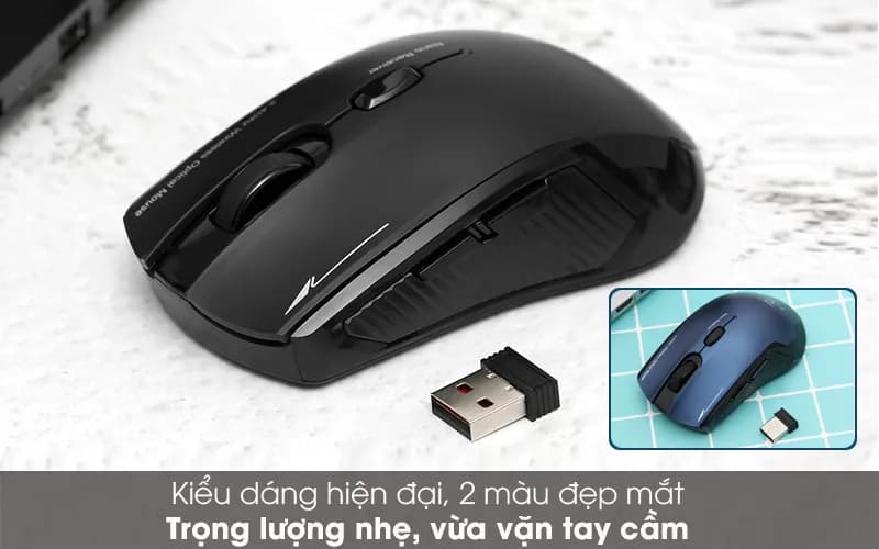 Chuột Không dây Zadez M338 - Giá rẻ nhất hôm nay - Ảnh 2
