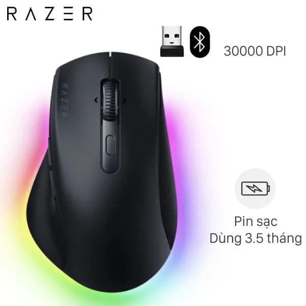 Chuột sạc Bluetooth Gaming Razer Pro Click V2 - Ảnh 1