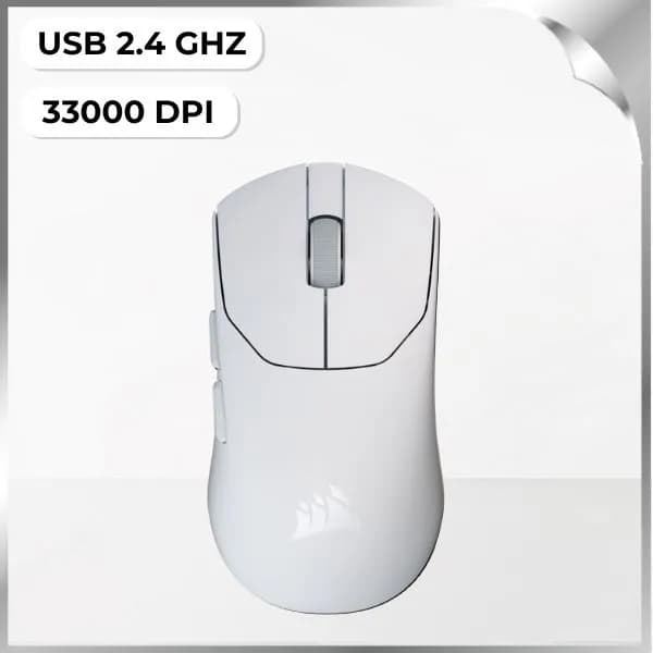 Chuột sạc Không dây Gaming Corsair SABRE V2 PRO Ultralight White/CH-931G001-WW - Ảnh 7