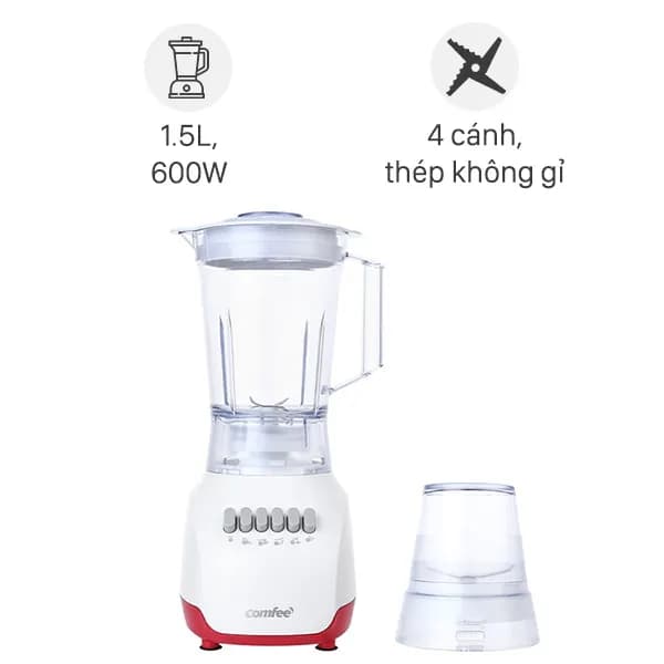 Máy xay sinh tố đa năng Comfee CJ-BL6020A - Ảnh 10