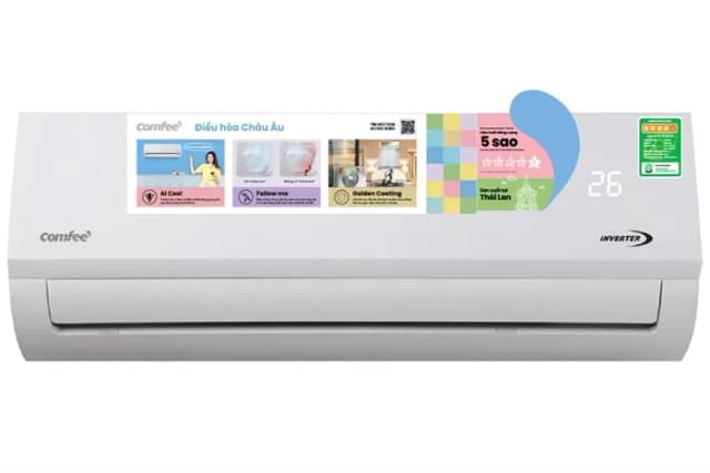 So sánh giá Máy lạnh Comfee Inverter 3 HP CFS-28VAFF-V rẻ nhất?