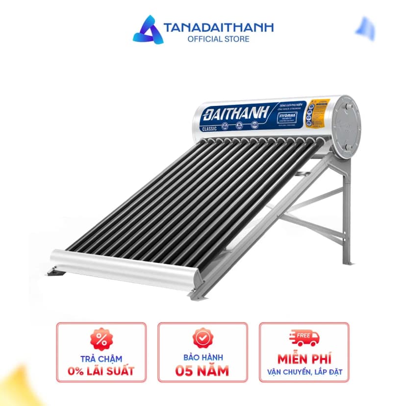 Máy nước nóng năng lượng mặt trời Đại Thành 180 lít Classic 58-18 - Giá rẻ nhất hôm nay - Ảnh 5