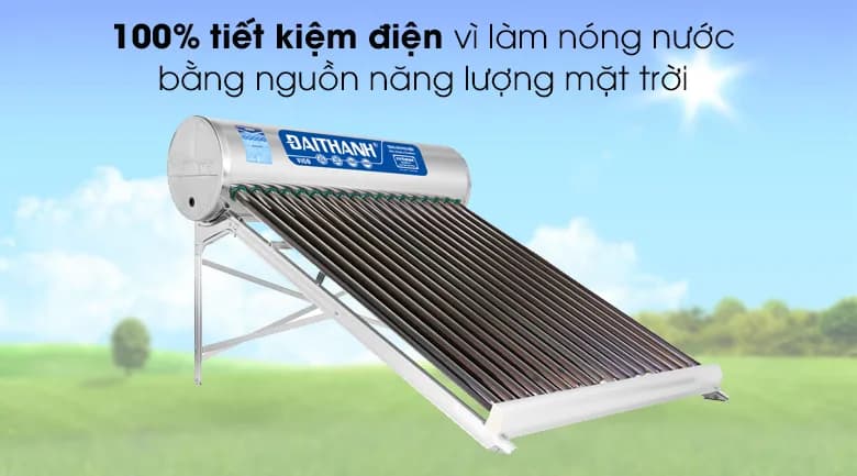 Máy nước nóng năng lượng mặt trời Đại Thành 180 lít Vigo 58-18 - Giá rẻ nhất hôm nay - Ảnh 8