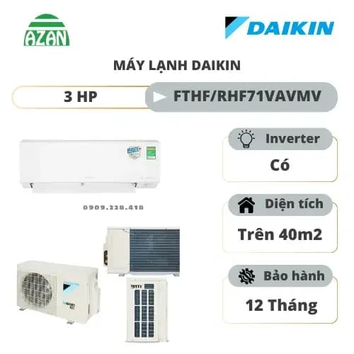 So sánh giá Máy lạnh 2 chiều Daikin Inverter 3 HP FTHF71VAVMV rẻ nhất? - Ảnh 16